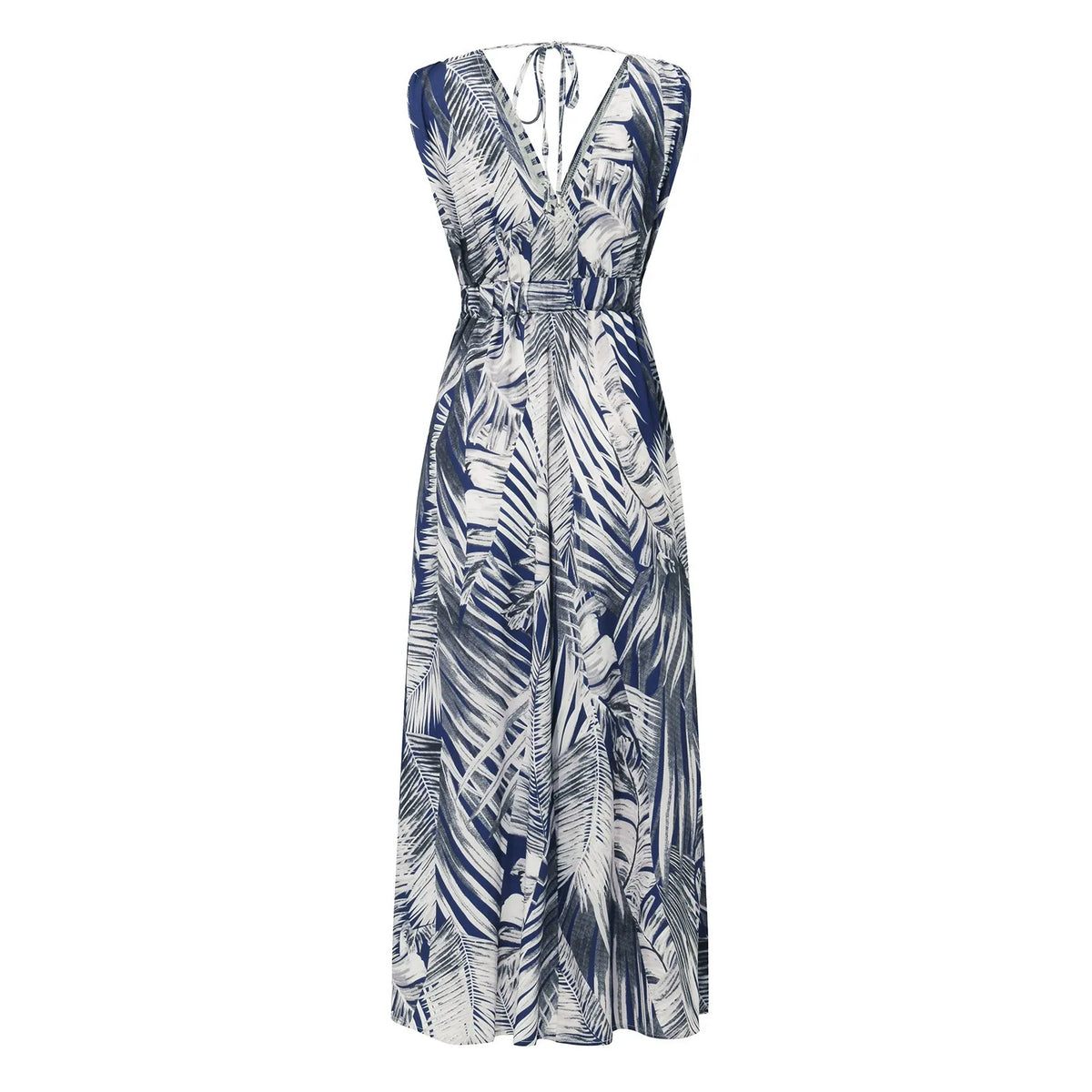 Summer Women Chiffon Floral Long Dress French Style Short Sleeve Elastic A-line Dresses Summer Bohemian Print Beach Dress
