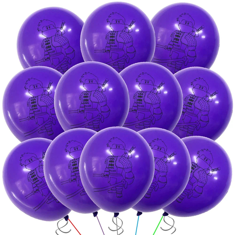Cartoon Latex Balloons 12inch Lots Package Birthday Party Roblox Kids Favors Birthday Baby Shower Supplies Balloon Decorations