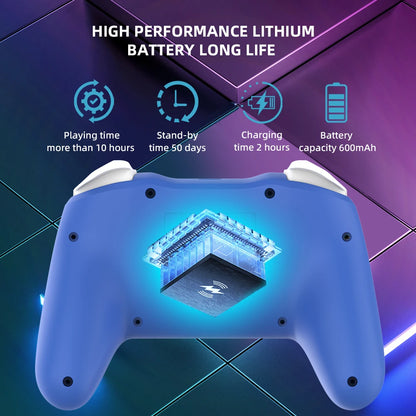 GAMINJA NS009S Wireless Controller BT Gamepad For Nintendo Switch Lite PC TV Box 6-axis Dual Vibration Joystic For Switch 2