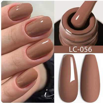 LILYCUTE 15ML Quick Extension Gel Nail Polish Nude Milk White Color Finger Prolong Acrylic Crystal Construction Hard Gel Varnish