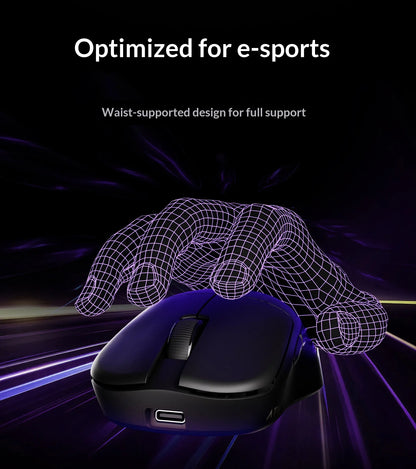 NEW ATK U2/V2 PAW3950 8K Wireless Gaming Mouse 3mode Double 39g Lightweight E-Sport Mouse Custom Accessory Computer Office Work