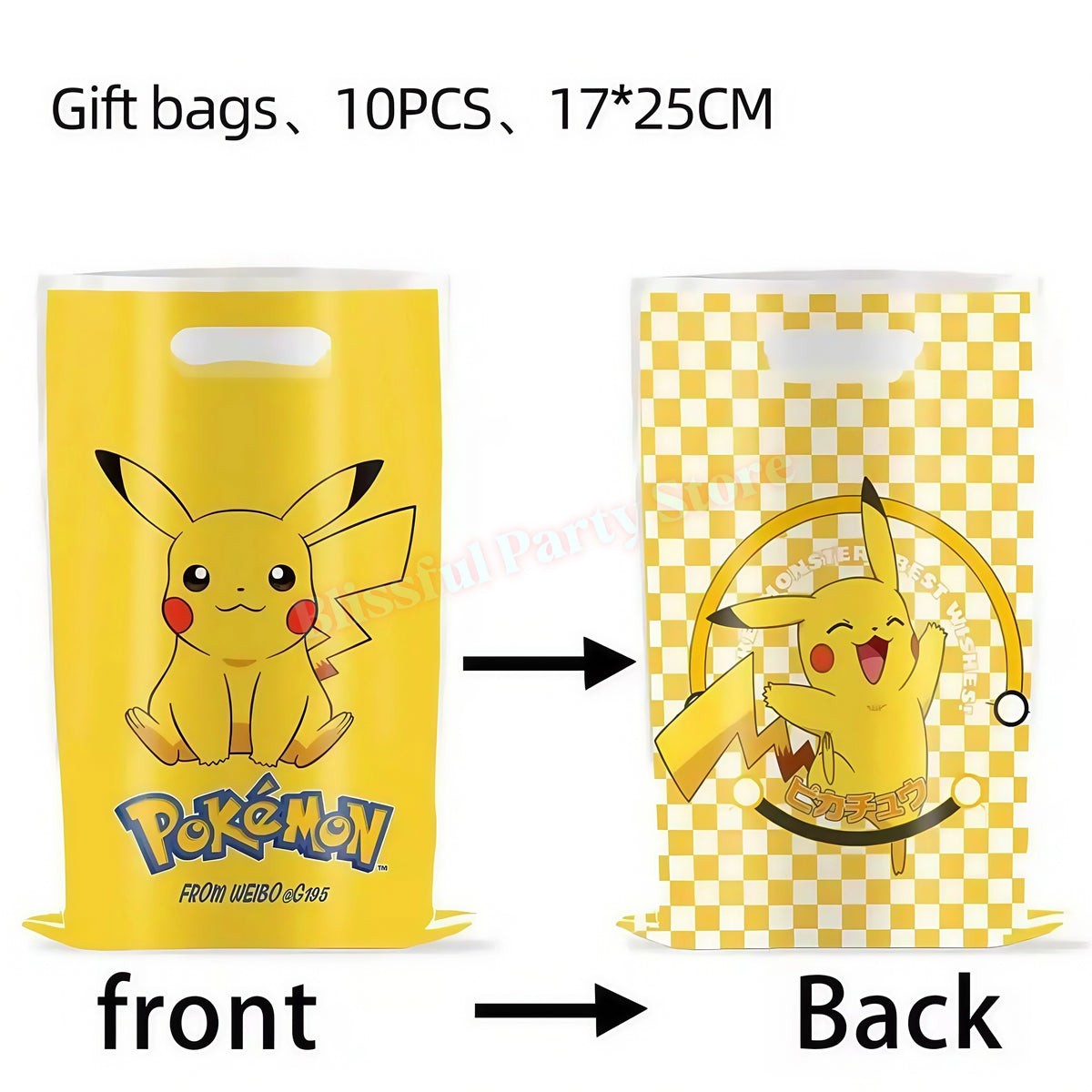 Pokemons Birthday Party Decoration Lightning Pikachu Balloon Tableware Kit Cup Plate Gift Bag Kid Favor Gift Baby Shower Supplie