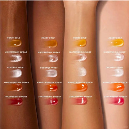 Gisou New Autumn Winter Limited Edition Long-lasting Moisturizing Lip Oil Gloss Care Lips Plumping Exfoliating Milky Mocha Gloss