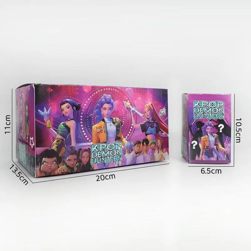 K-Pop Demon Hunters Blind Box: Bandai 10cm Mini Figure Set