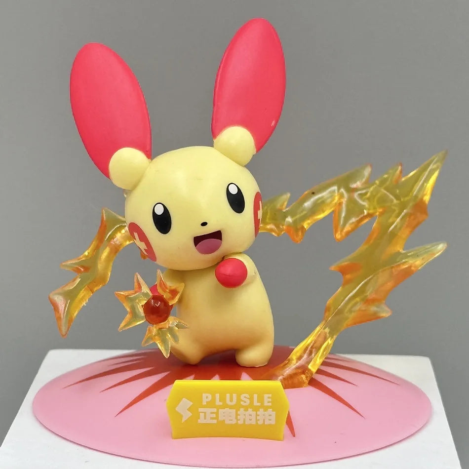 12 style Pok é mon Doll Pikachu Blind Box Anime Models Desktop Decorations Action Figure Collection Pok é mon Toys Birthday Gift