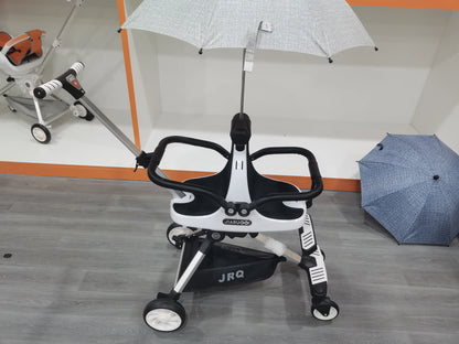 Lightweight Double Stroller with Canopy for Infants & Toddlers Travel Twin Umbrella Stroller Compact Easy Fold Aluminum Frame