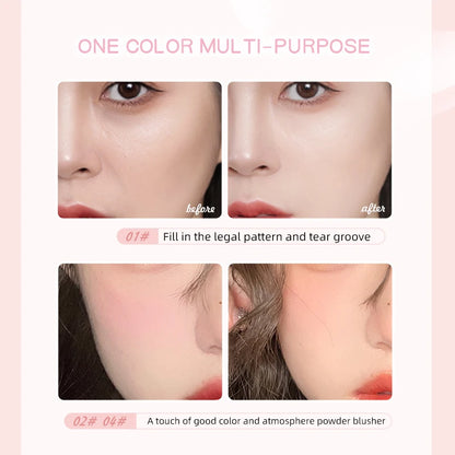 Monochrome Glitter Champagne Eyeshadow Diamond Waterproof Matte Eyeshadow Palette Pearlescent Glitter Shiny Eyes Makeup Cosmetic