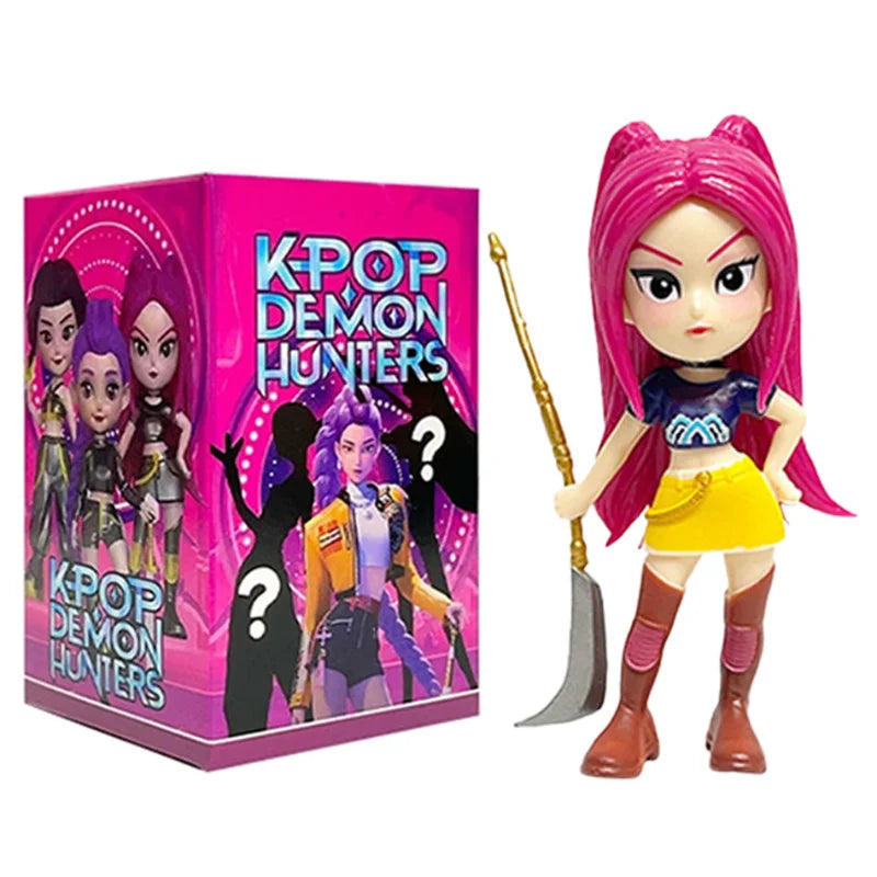 K-Pop Demon Hunters Blind Box: Bandai 10cm Mini Figure Set