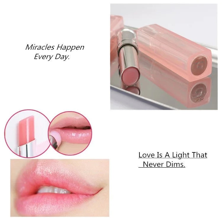 3pcs/1set of color changing lipstick, moisturizing, brand new color changing durable waterproof lipstick. Magical lipstick, colo