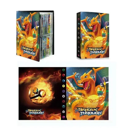 NEW Pokemon Charizard Cards Album Book 240PCS Pok é mon Game Card Album VMAX GX EX Holder Collection Binder Folder Kids Gifts