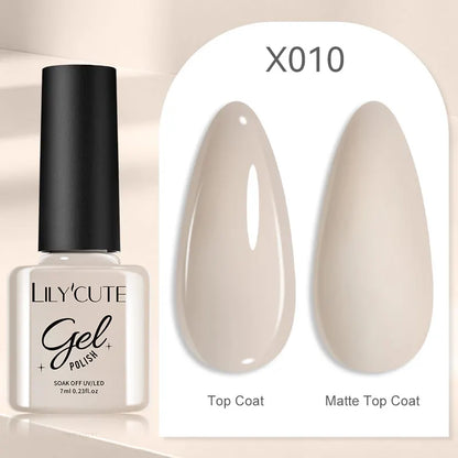 LILYCUTE 5ml Super Bright Silver Metallic Painting Liner Gel Nail Polish Drawing Stripe Graffiti Mirror Pull Line UV Gel Varnish