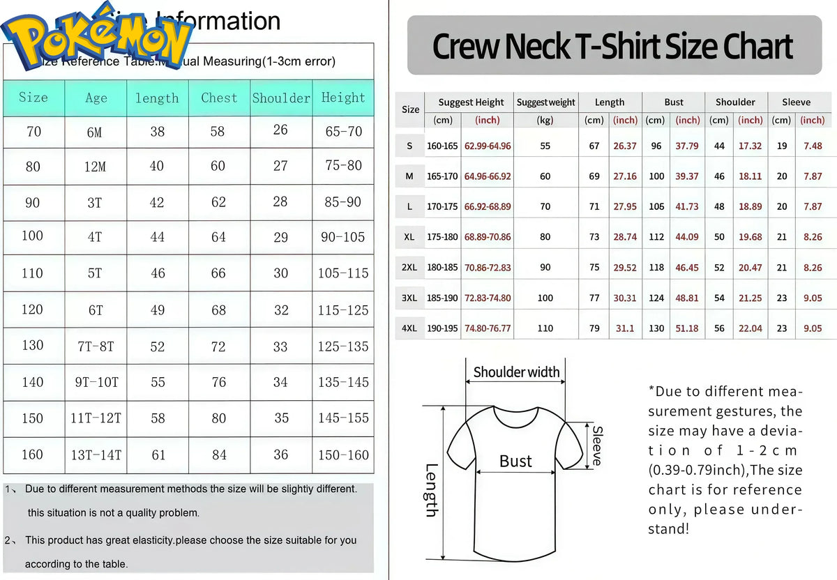 Summer 2026 Pokemon Cotton T Shirt Pikachu Back Print Colorful Splash And Lightning Design Loose Fit Men Women Casual Fashion