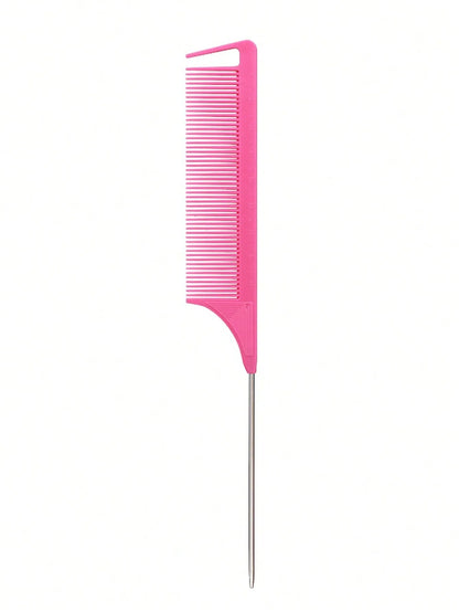 stainless steel pointed tail hair professional hair comb hair brush salon hair styling tool hair comb Special for real hair wigs