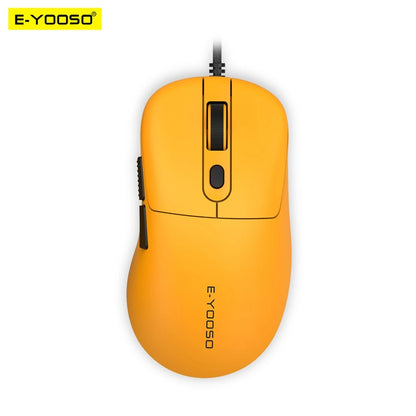E-YOOSO X-51 USB Wired Gaming Mouse 24000 DPI 6 buttons programmable game Optical mice for Computer PC Laptop