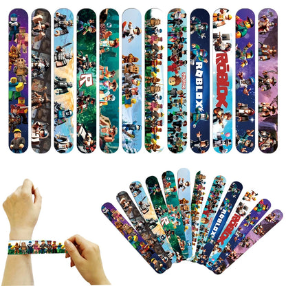 Roblox Theme Party Supplies Birthday Decorations Tableware Paper Cups Balloon Tablecloth Gift Bag Banner Cake Topper Baby Shower