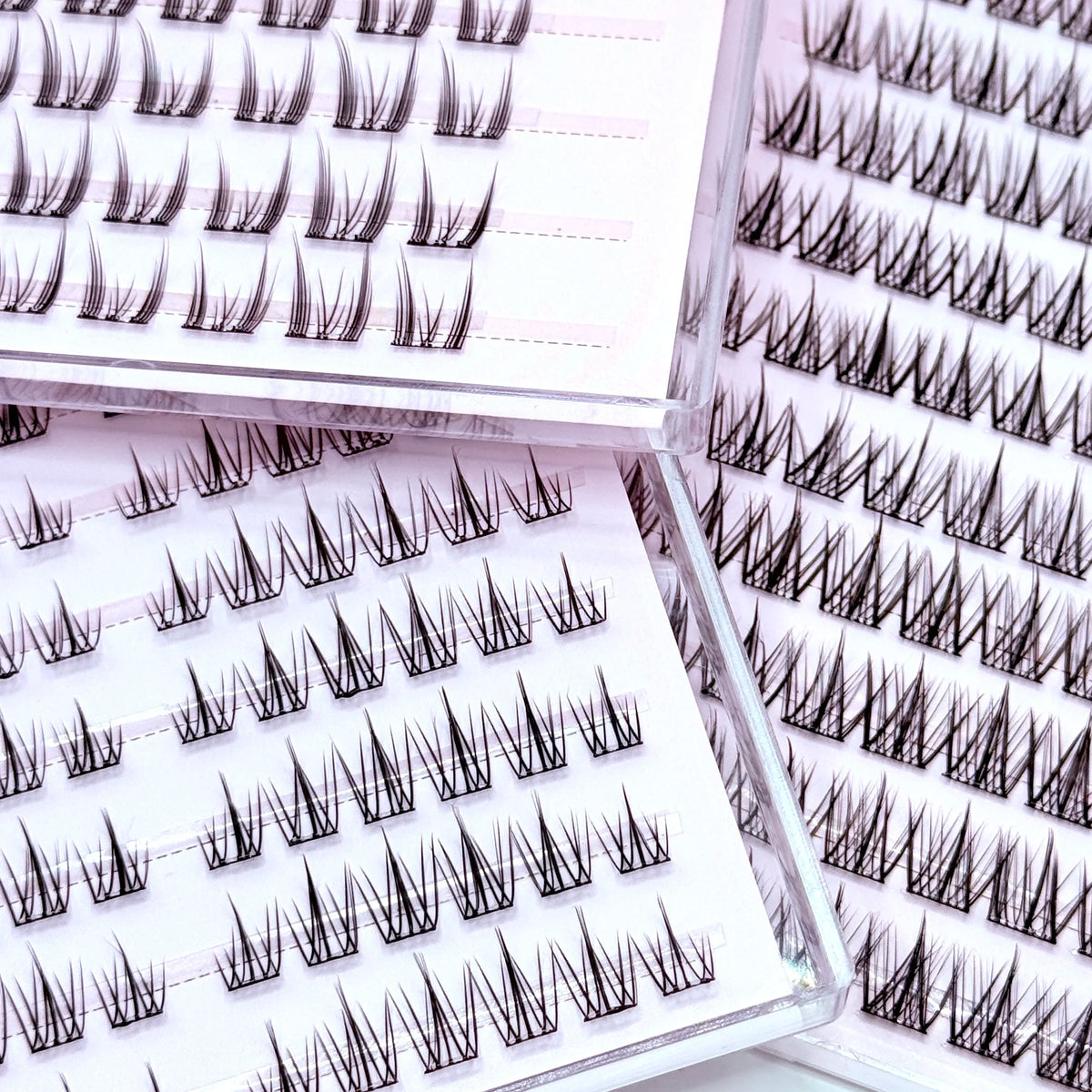 Easy to Apply 10 Rows Self-Adhesive False Eyelashes  for Natural Daily Glam