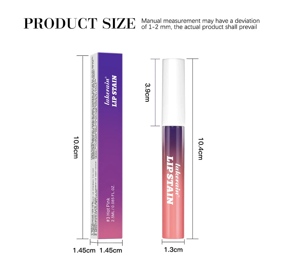 3pcs/set Lip Stain Peel Off And Reveal Long Lasting Waterproof Pink Lip Tint Transfer Proof Natural Lip Stain Tear Off Lip Gloss