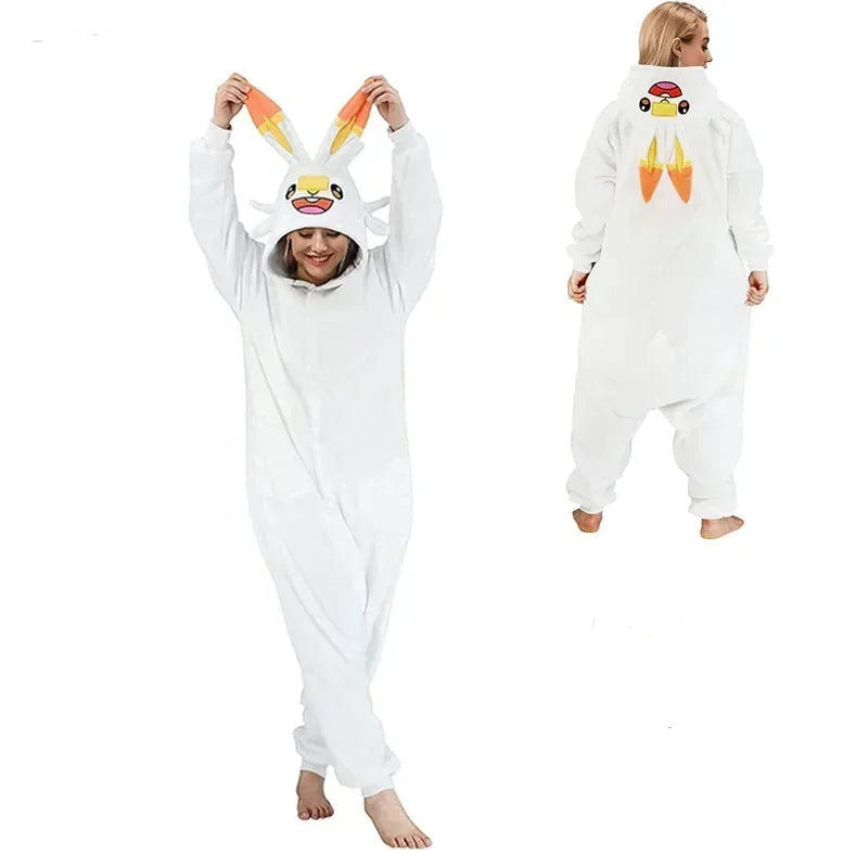 TAKARA TOMY Pokemon Kigurumi Onesie Snorlax Eevee Squirtle Gengar Pijama Cosplay Costume Halloween Adult Anime Umbreon Pajamas