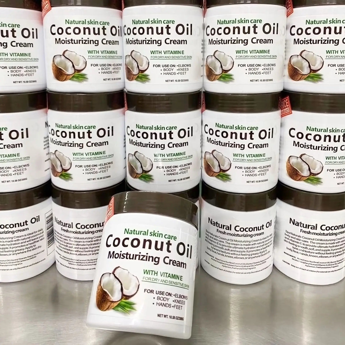 Dr. Meinaier Natural Coconut Oil Moisturizing Cream: Premium Vitamin E Skin Repair