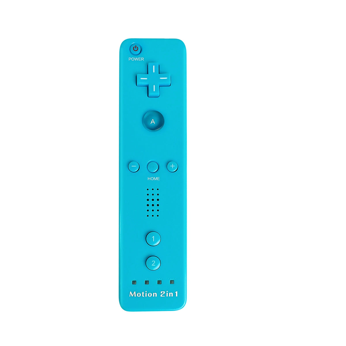 2 in 1 For Nintendo Wii Controller Set Optional Motion Plus Joystick Wireless Remote Gamepad with Silicone Case Video Game
