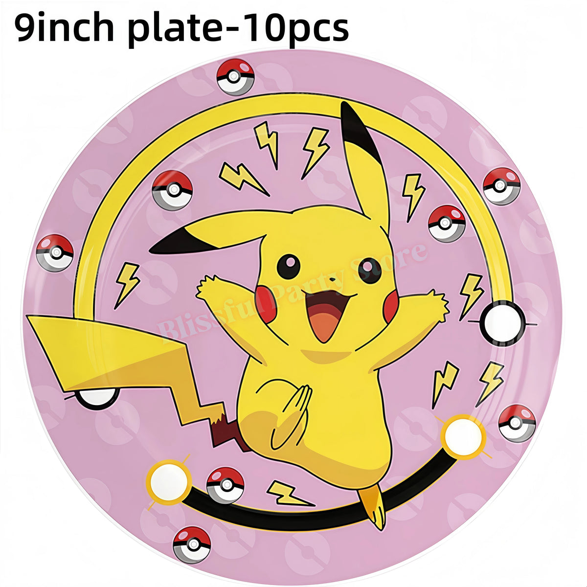 Pokemons Birthday Party Decoration Lightning Pikachu Balloon Tableware Kit Cup Plate Gift Bag Kid Favor Gift Baby Shower Supplie