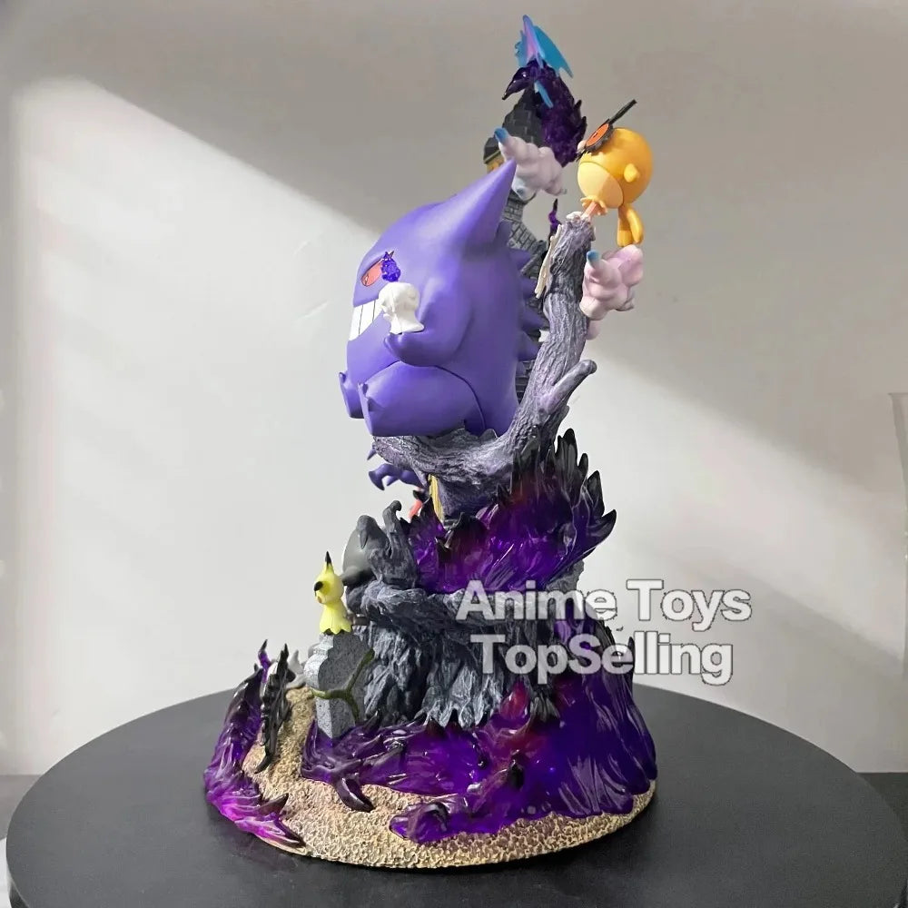 30cm/11.81in Anime Pokemon Figure Gengar Action Figures Pvc Collection Model Toys for Gifts
