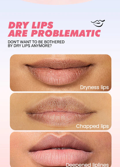 6Pcs Fruit Flavor Lip Balm Set Peach Strawberry LongLasting Moisturizing Lip GlossTransparent Shiny Non StickyHydrating Lip Care