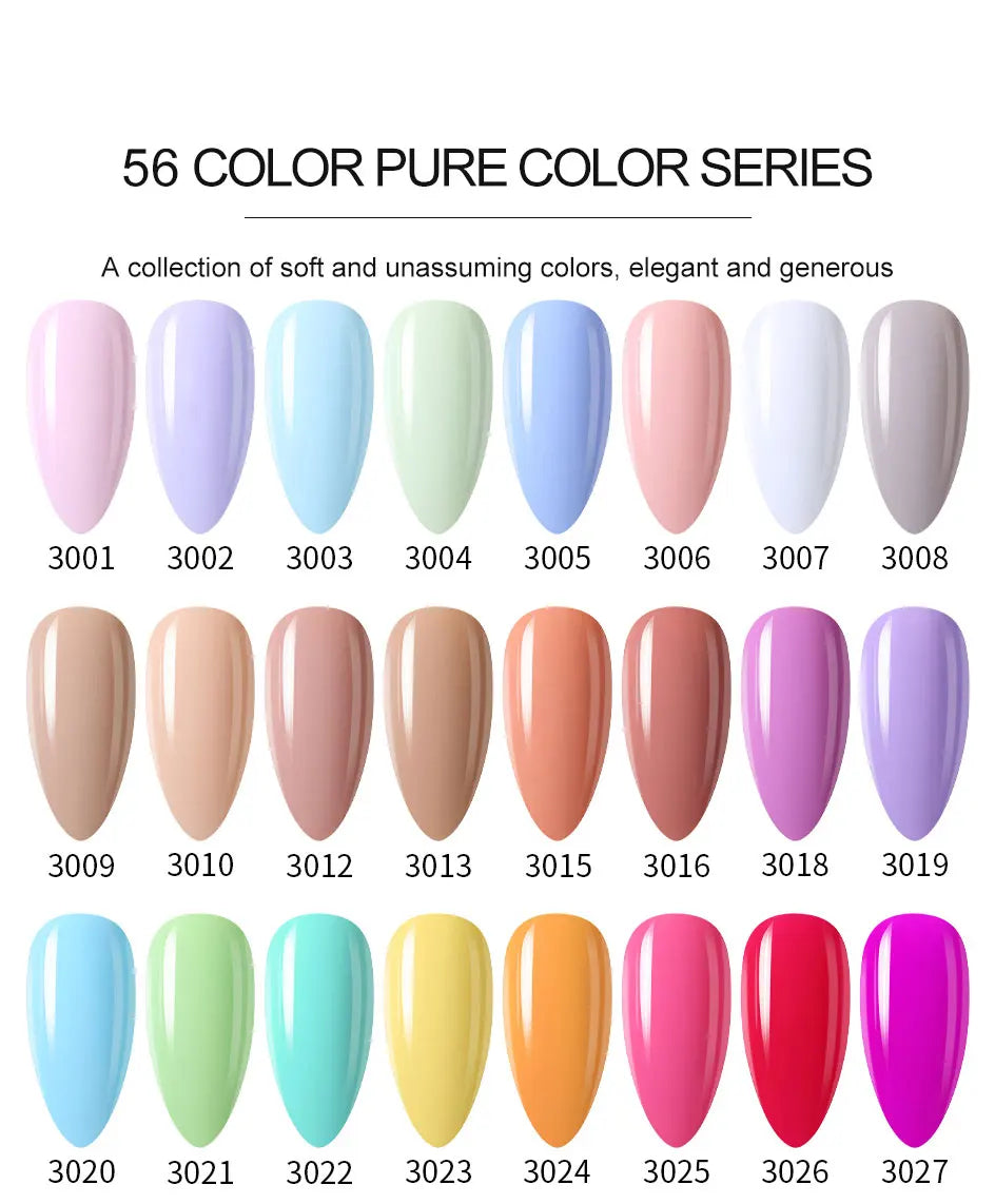 Clou Beaute 15ml Red Black White Green Neon Gel Nail Polish Base Top Coat Velvet Top 400 Colors Semi Permanent Gel Nail Varnish