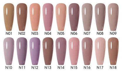 NAILCO 15ml Gel Nail Polish Set 30pcs/Lot Gel Polish Nail Soak Off UV LED Semi-Permanent Varnishes Nail Art Salon Free Shipping