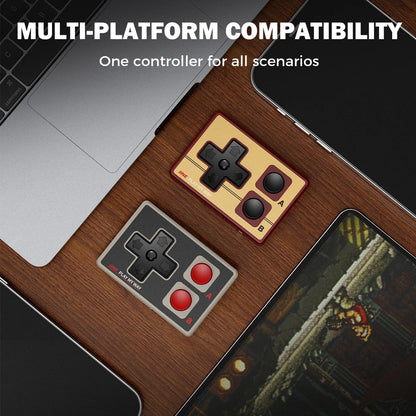 IINE Mini Controller for iOS Android PC Phone Gamebrick Retro Gamepad Page-turning Camera Control Portable Keyboard Dual Mode