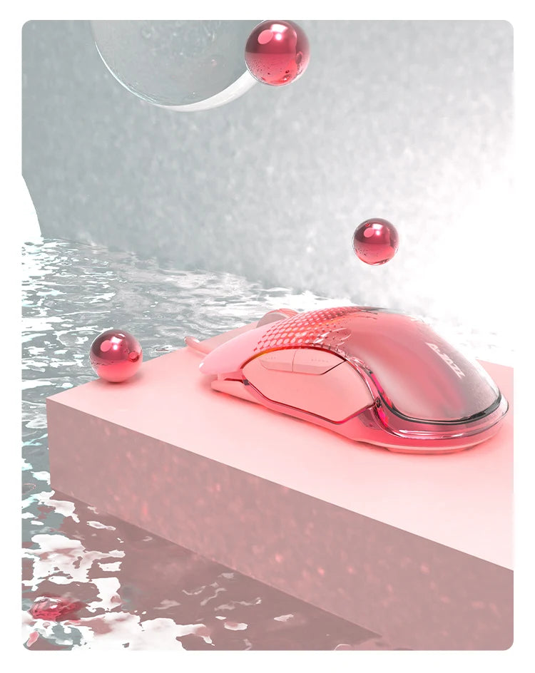 AJAZZ AJ358 Wired Gaming Mouse, PMW3325 Sensor, 10000 Adjustable DPI, Hollow Breathable Ergonomic Computer Mouse