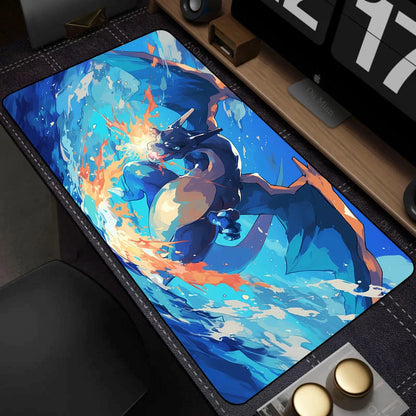Mouse Pad Gamer XXL Mouse Mat P-pokemon Desk Mats Table of Office Carpet Gamer Natural Rubber Mice Pad Lockrand Mousepad 90x40cm