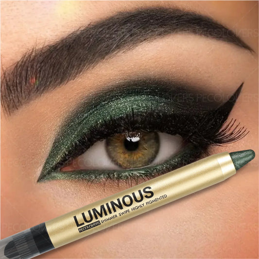 1PC Shimmer Glitter Contouring Eyeshadow Pencil - Double-headed Lazy Eyeshadow Stick, Ideal Gift for Women
