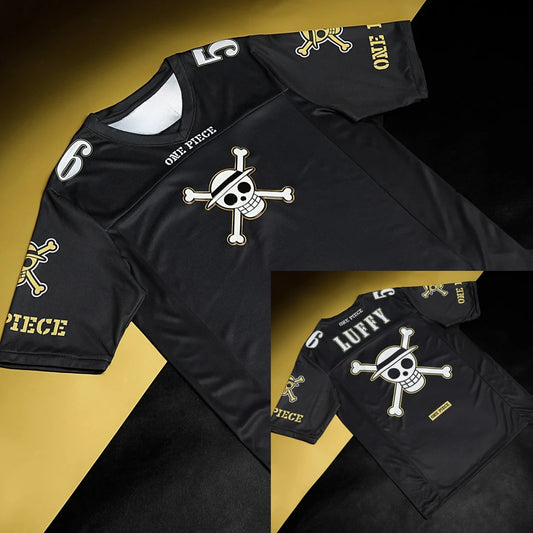 One Piece Anime Football Jersey Tee 🏴‍☠️⚽
