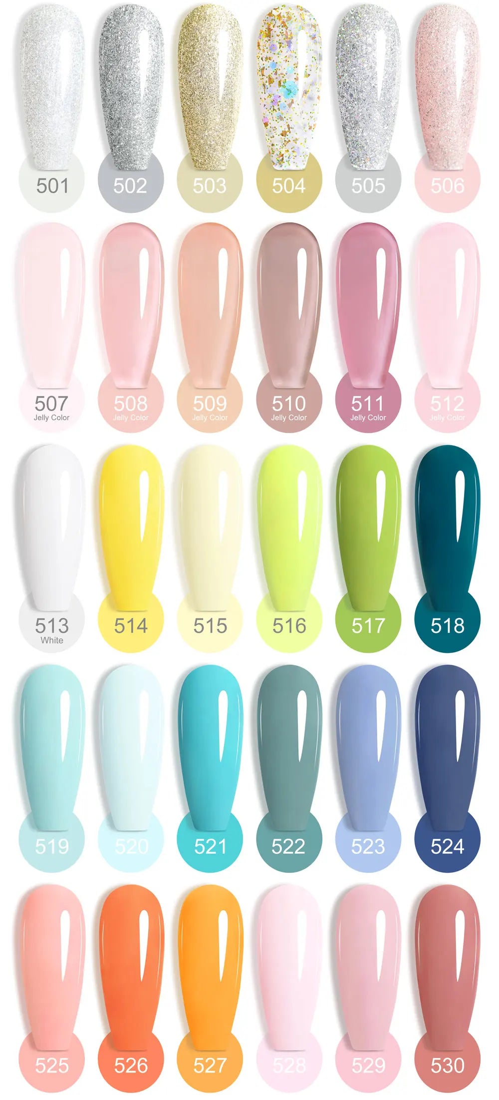 VIP5 Venalisa Nail Gel Polish Kit HEMA FREE Jelly Pink Nude Color Sparkle Gel Varnish Self Leveling Gel Nail Varnish Whole Set