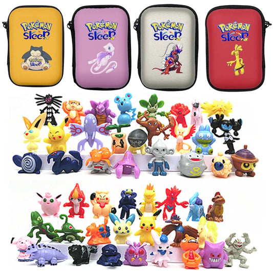 24pcs/Bag Set 2-3cm Pokemon Bag Figures Toy Bulk Anime Mini Doll Figurine Small Pocket Monster Birthday Gift Toys