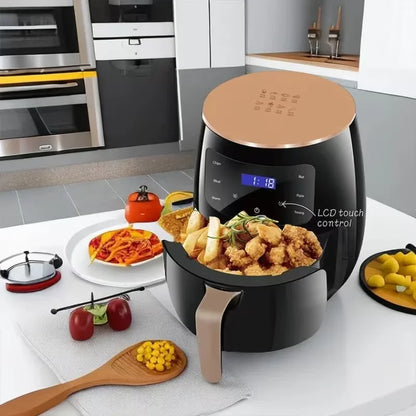 4.5L Large-Capacity Air Fryer — Touch-Control Home Appliance for Fries and Fried Chicken