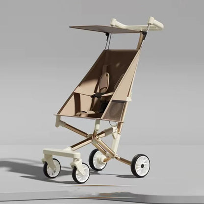 Lightweight Travel Stroller High Quality Baby Stroller Comfortable 1-8 Years Old Foldable Four Wheels Stroller Pram