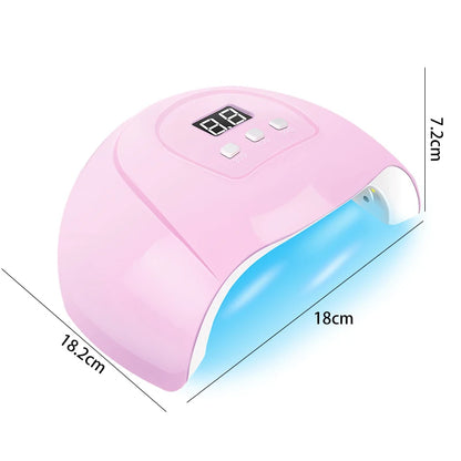 Gel Nail Polish Kit With UV Nail Lamp Electric Nail Drill Machine Soak OFF Gel Nail Kit Base&Top Coat Gel Polish Nail Tools Set