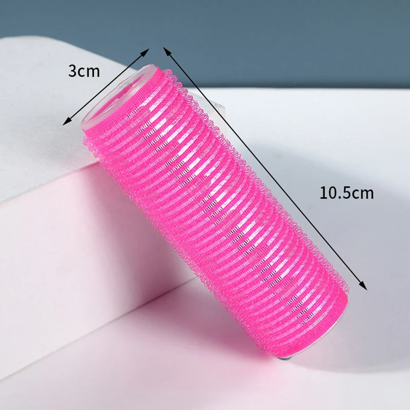 1pc Large Self-Adhesive Hair Rollers Hairdressing Home Use DIY Magic Styling Roller Roll Curler Hair Women Beauty Tools 3 Styles