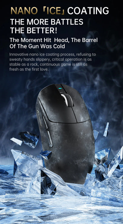 Attack Shark X8Ultra Gaming Mouse & Wireless 8K Receiver,Bluetooth Wireless Connection,PAW3950MAX Sensor,42000DPI,Type-C
