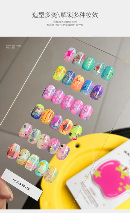 YOLLY 2026 New 18 Colors Multicolor Pat Pat Gel Fashion Long-Lasting High Quality Non-toxic UV Gel for Salon OEM/ODM Wholesale