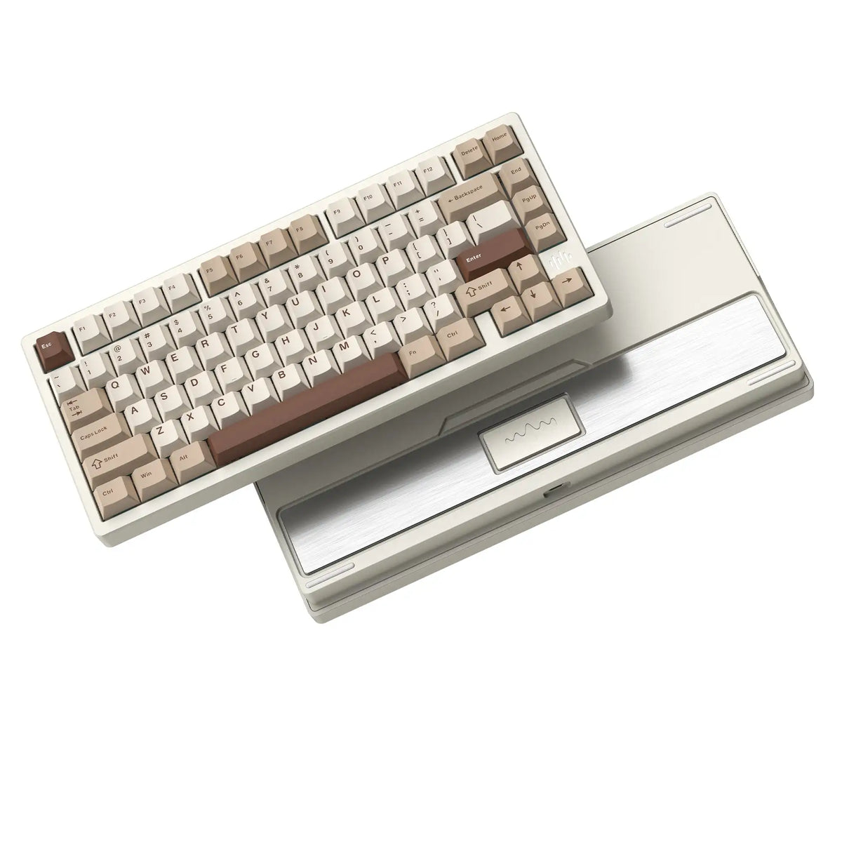 Womier RD75 75% Wireless Mechanical Keyboard Quick Release Aluminum Custom QMK/VIA Tri-Mode Hot Swappable Keyboard