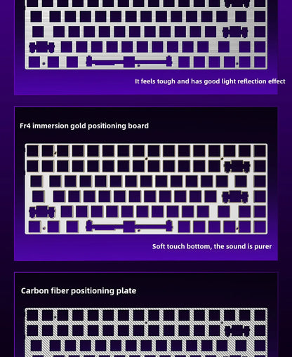 AULA HERO84 HE Wired Mechanical Keyboard RGB Music Rhythm 8K Return Rate Keyboard Magnetic Switch Computer Accessorie for Gamer