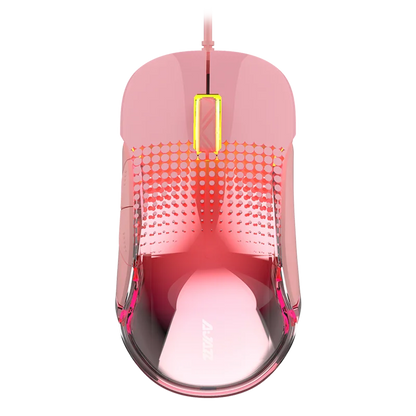 AJAZZ AJ358 Wired Gaming Mouse, PMW3325 Sensor, 10000 Adjustable DPI, Hollow Breathable Ergonomic Computer Mouse