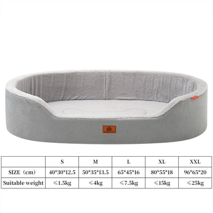 Dog Beds for Large Dogs, Winter Orthopedic Dog Bed for Medium Large Dogs,Big Waterproof Couch Pet Bed