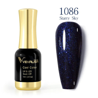 Venalisa TPO FREE Tempered Top Coat Nail Paint Gel Platinum Gel Polish Nail Soak Off UV LED Gel Polish Nail Lacquer Varnishes