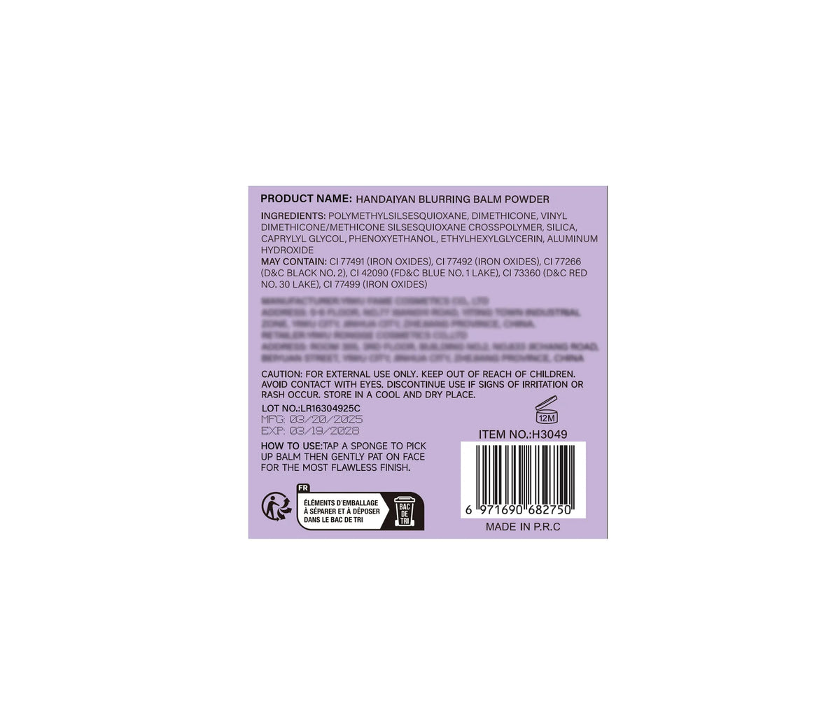 Long Lasting Oil Control Setting Powder Cream Cake Sweatproof Translucent Loose Finishing Makeup
