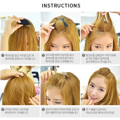 Sponge Plastic Loop Curly Hair Maker Hair Scrunchie Headband Twist Donut Bun Curler Hairbands Hairstyle Tools
