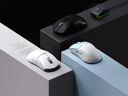 DAREU Tri-mode Wireless 8Khz Gaming Mouse 2.4G Wired 35g Lightweight 30000 DPI AIM-750 Sensor Macro Gamer Mouse Accessories